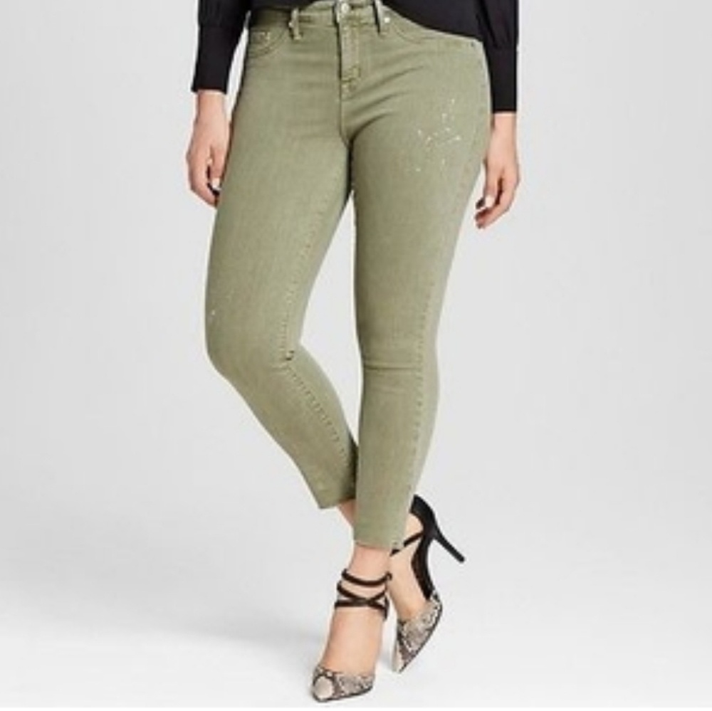 Cropped High Rise Jeggings // 25R // NWOT
